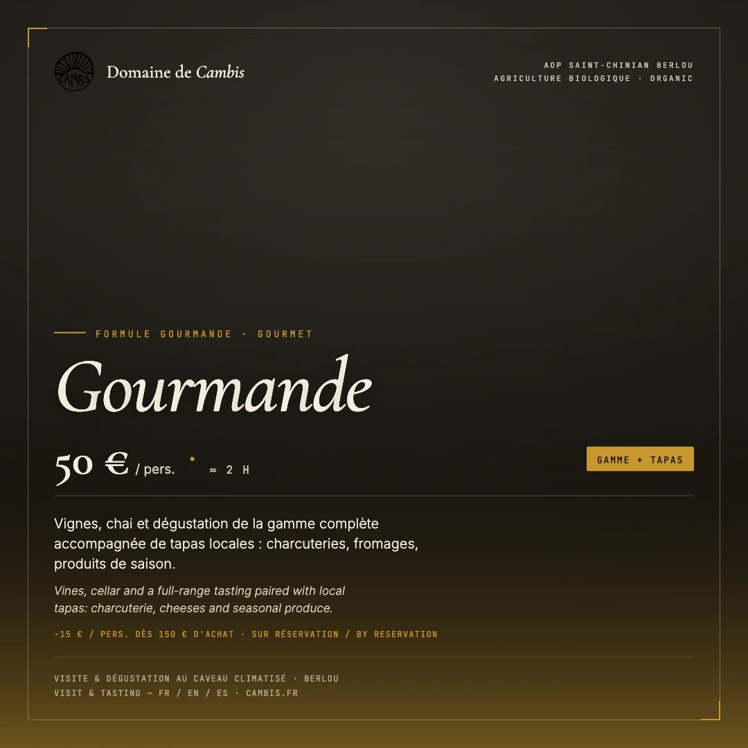 Formule Gourmande — Besichtigung & Verkostung